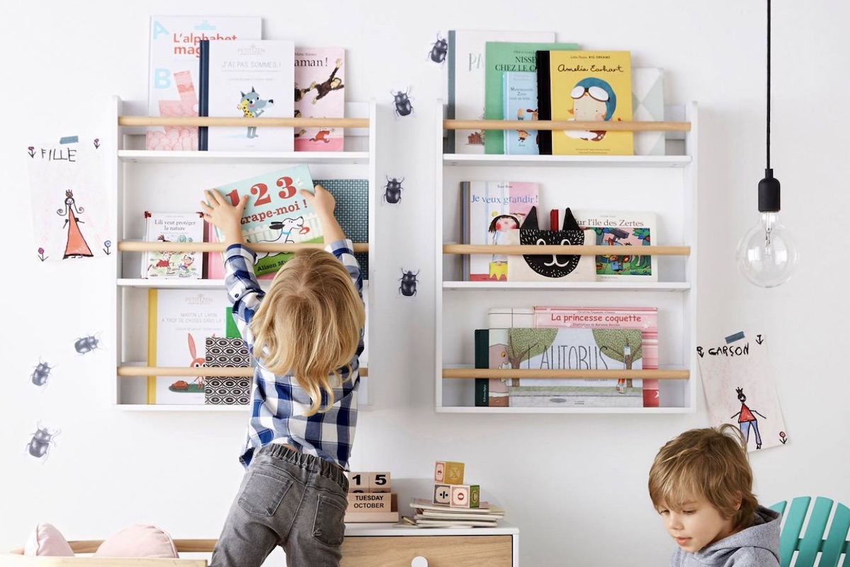 fabriquer bibliothèque enfant