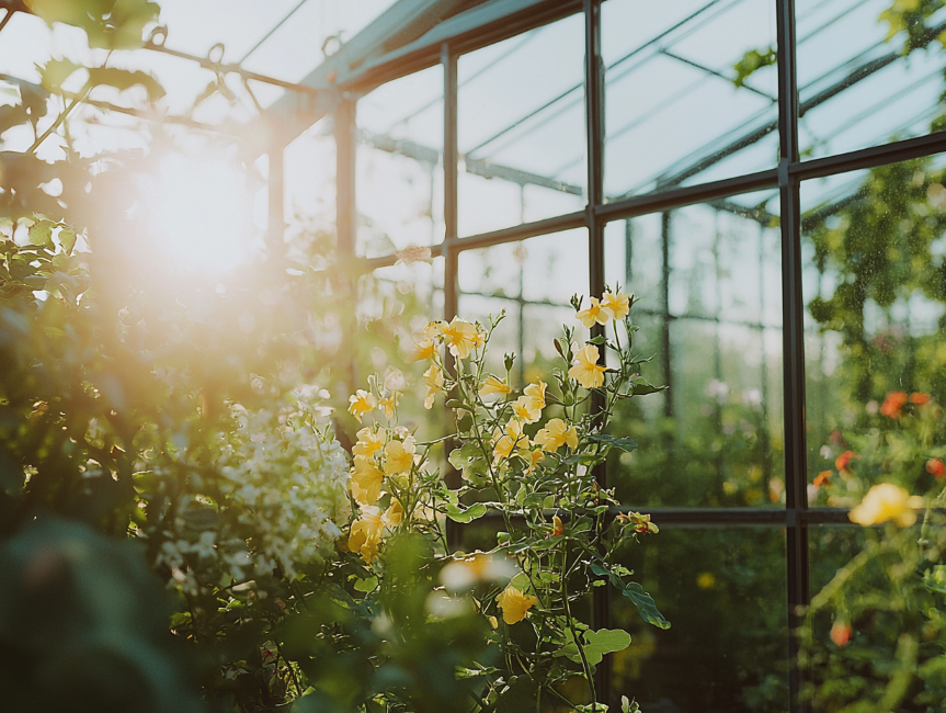 Comment protéger ses fleurs sous serre de la canicule et du soleil 2