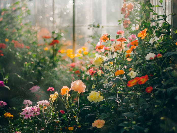 comment avoir de belles fleurs sous serre