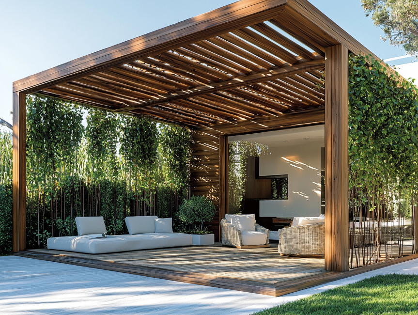 pergola lierre