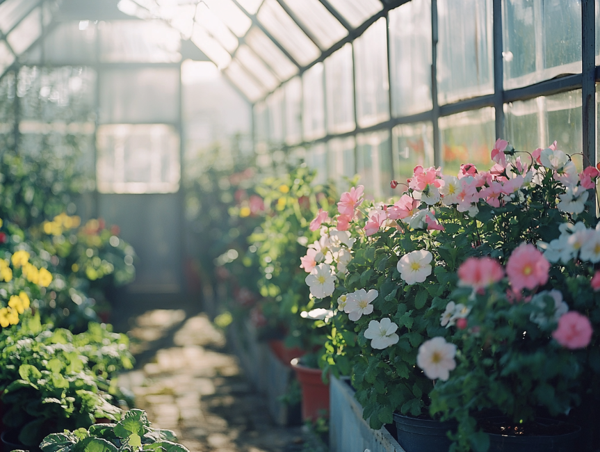 serre fleurs